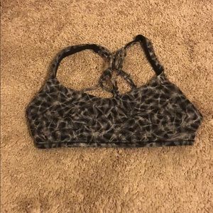 Lululemon Feather Print Sports Bra